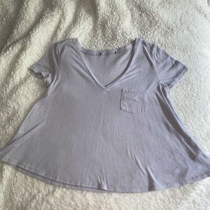 Loose light gray T-Shirt